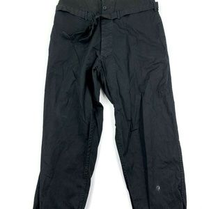 RLX Ralph Lauren Womens Medium Pants Capri Black